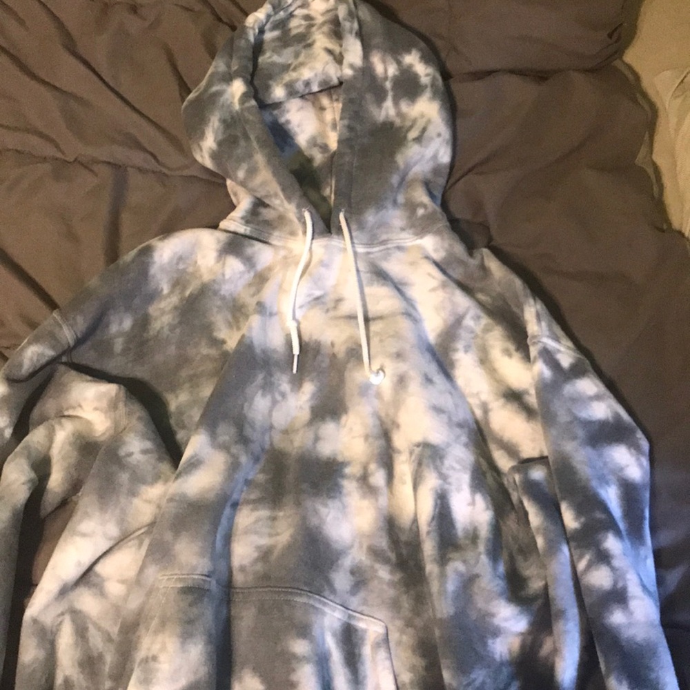 Tie Dye Sweatshirt Hoodie (large)